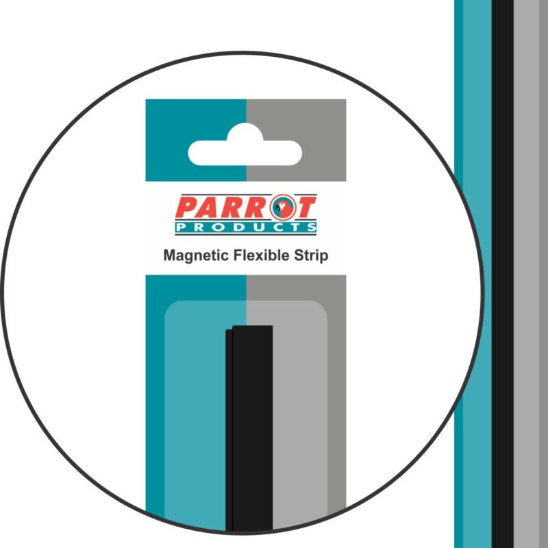 Magnetic Flexible Strip (1000*15mm – Black)
