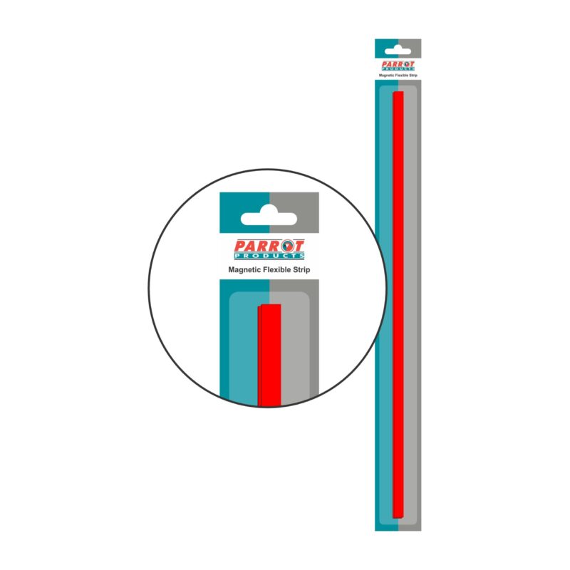 Magnetic Flexible Strip (1000*15mm – Red)