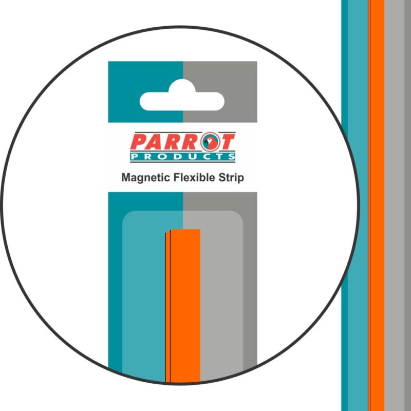 Magnetic Flexible Strip (1000*20mm – Orange)