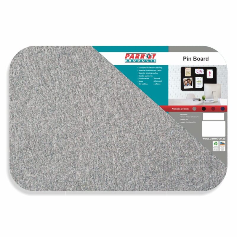 Adhesive Pin Board (No Frame – 600*450mm – Grey)