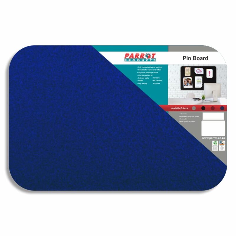Adhesive Pin Board (No Frame – 900*600mm – Blue)