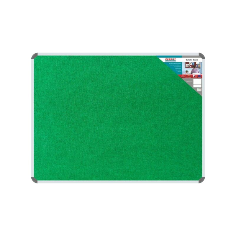 Bulletin Board Ribbed Aluminium Frame (1200x900mm – Palm)