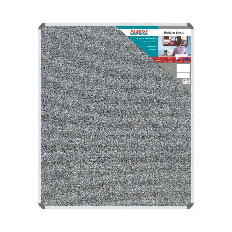 Bulletin Board Ribbed Aluminium Frame (1200x1000mm – Laurel)