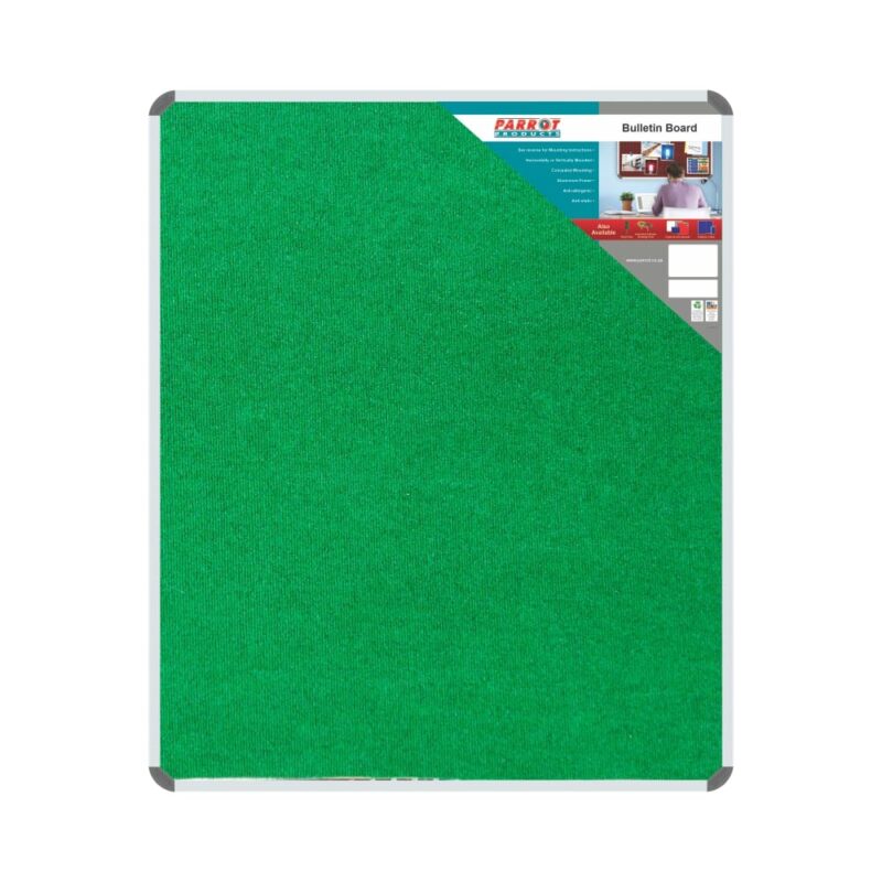 Bulletin Board Ribbed Aluminium Frame (1200x1000mm – Palm)