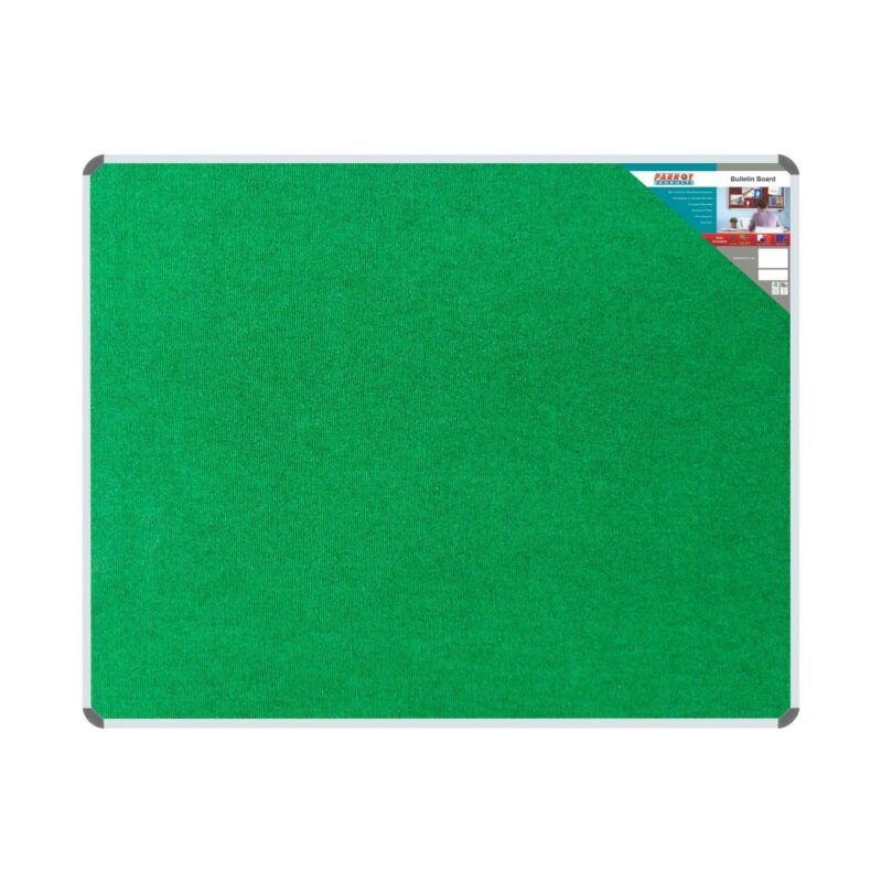 Bulletin Board Ribbed Aluminium Frame (1500x1200mm – Palm)