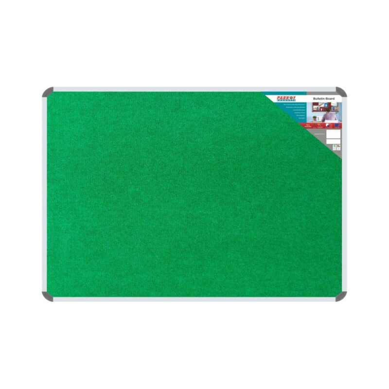 Bulletin Board Ribbed Aluminium Frame (1800x1200mm – Palm)