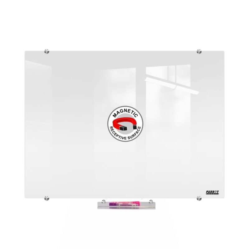 Magnetic Glass Whiteboard (900*600mm)