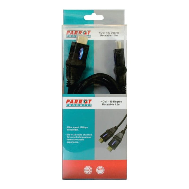 CABLE – HDMI 180 DEGREE ROTATABLE 1.5M