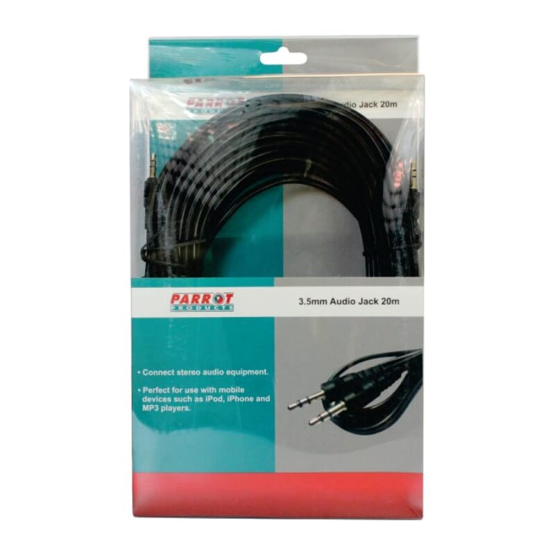 3.5mm Audio Jack Cable (20 Meters – Jack – Jack)
