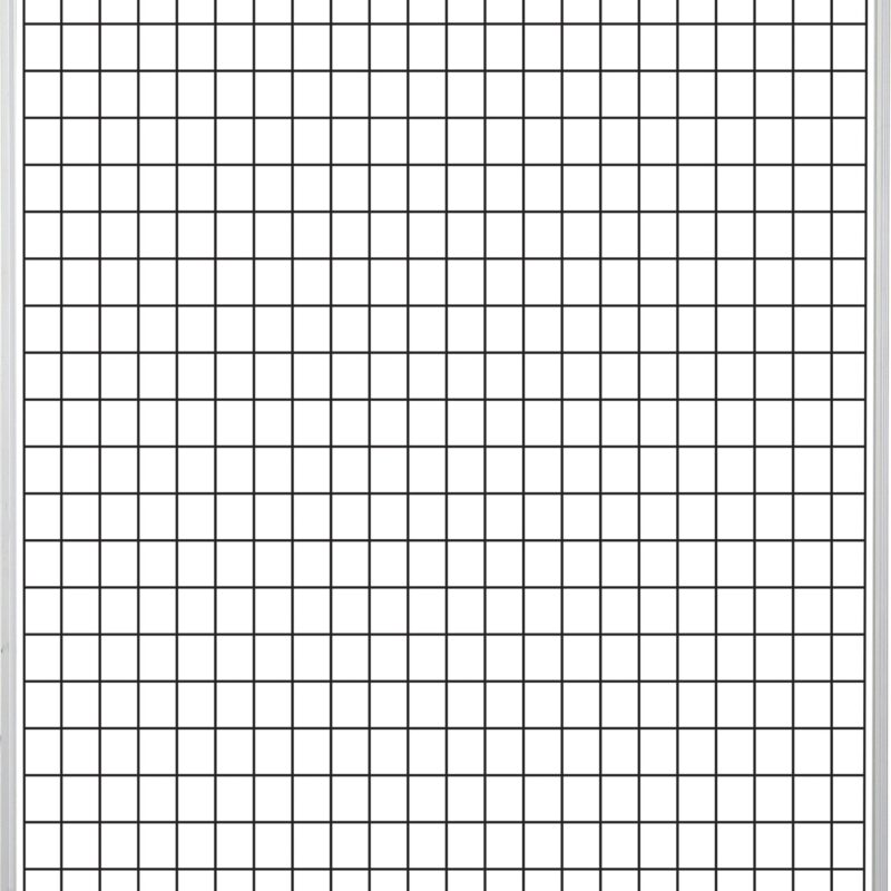 Educational Board Magnetic Whiteboard (1220*920 – White Squares – Side Panel – Option A)