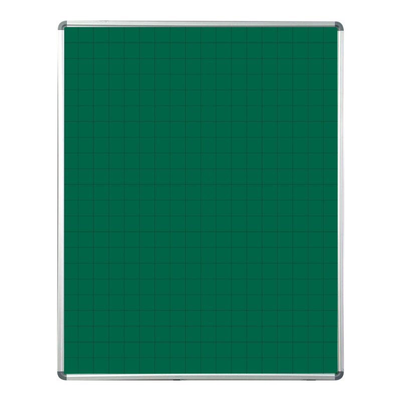 Educational Board Magnetic Chalkboard (1220*910 – Grey Squares – 1 Side)