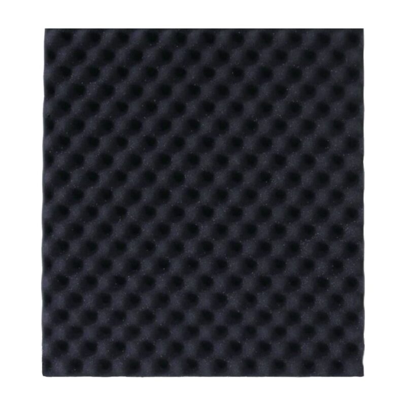 Acoustic Panel Convoluted 500mmx500mm Black