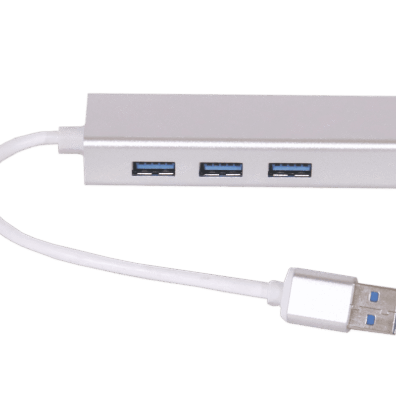 USB 3.0 HUB 3 PORT + NETWORK PORT