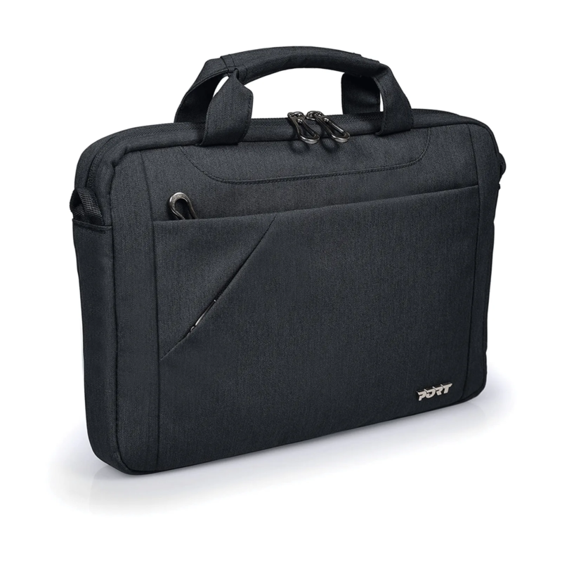 Port Sydney Black 10/12″ Toploader Bag