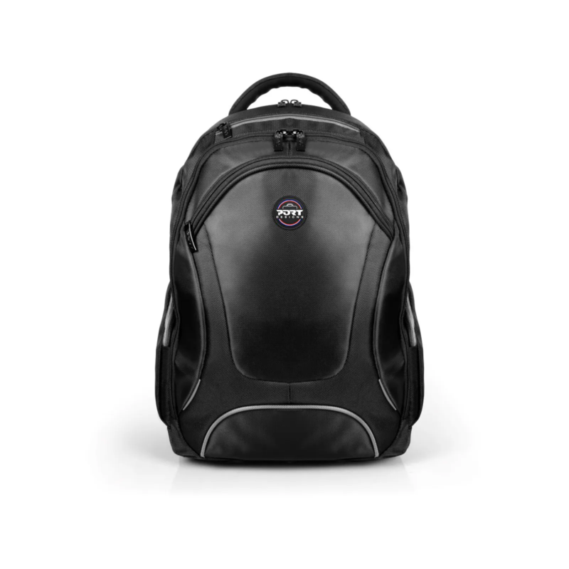 Port Courchevel Black 17.3″ Backpack