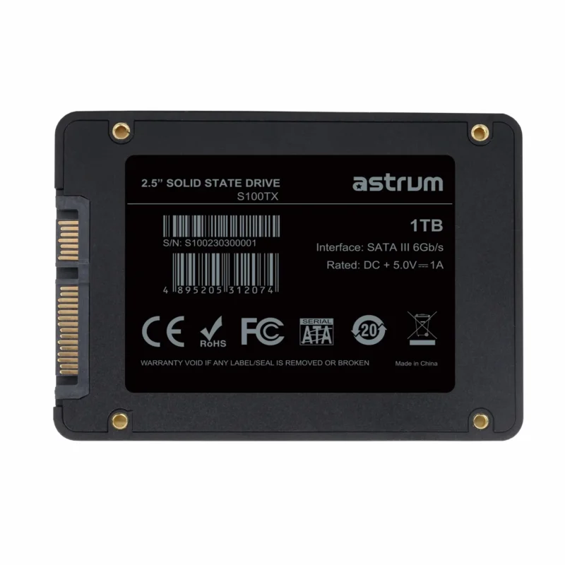 S100TX 1TB 2.5" SATA3 SSD DRIVE 529/520M