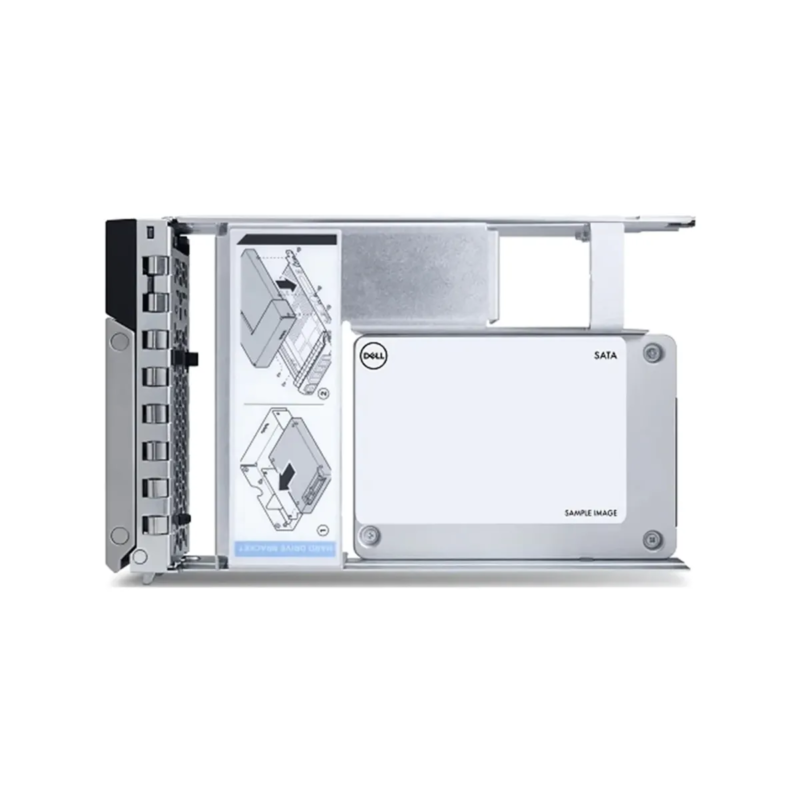 Dell 480GB 2.5″ 6Gbps with 3.5″ bracket SATA Server SSD