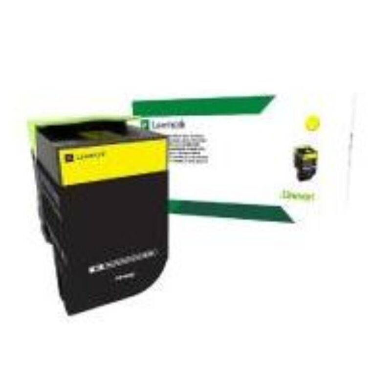 Lexmark CS/CX 417 517 Yellow High Yield Return Program Toner Cartridge