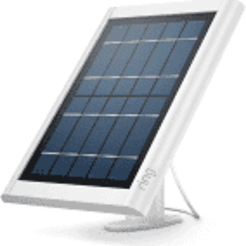 Ring – Small Solar Panel 1.9W -White ( For  Stick Up Pro Spotlight Plus Spotlight Pro)