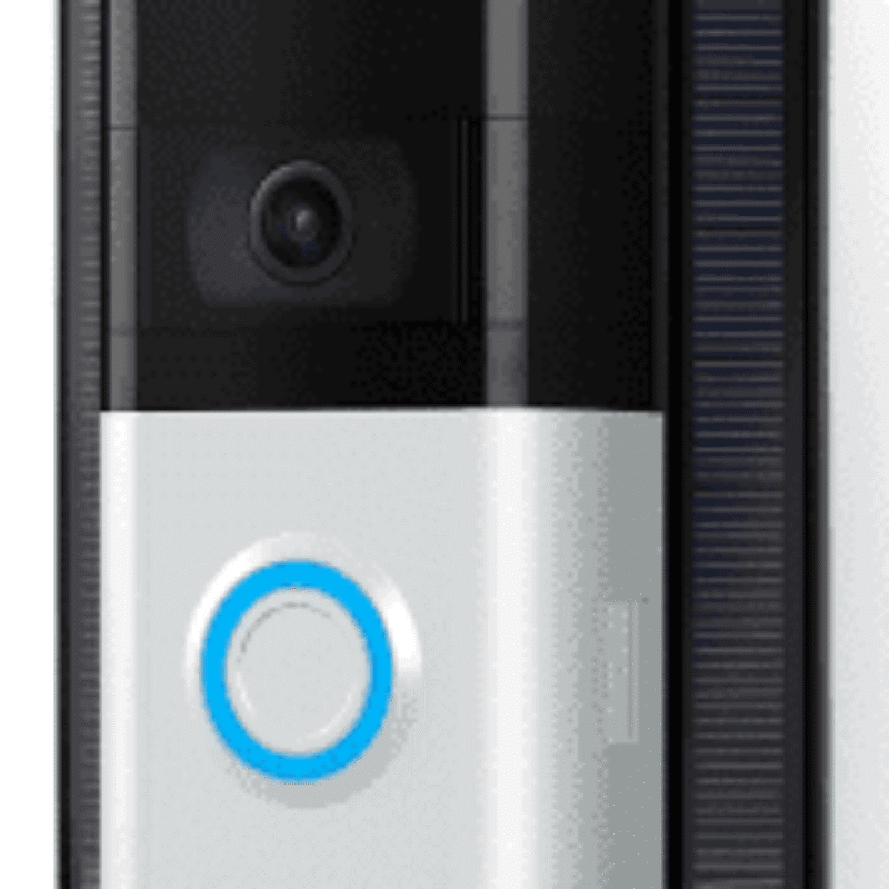 Ring – Solar Mount Charger 2nd Gen for Doorbell RVD3 + RVD4