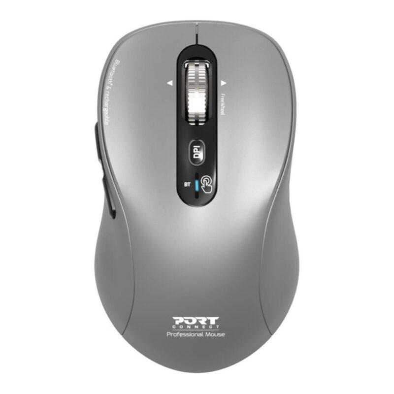 Port Connect Wireless Bluetooth Expert and Mac Mouse – Grey