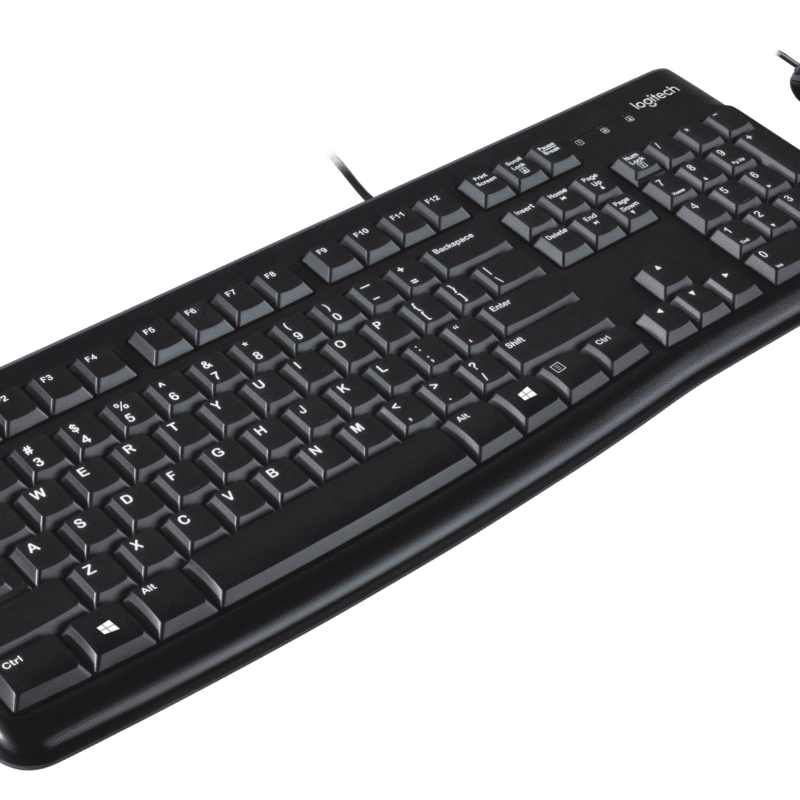 Logitech MK120 Wired Desktop Combo – Black
