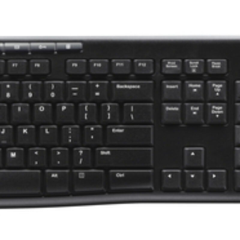 Logitech MK270 Wireless Keyboard and Mouse Combo – Black