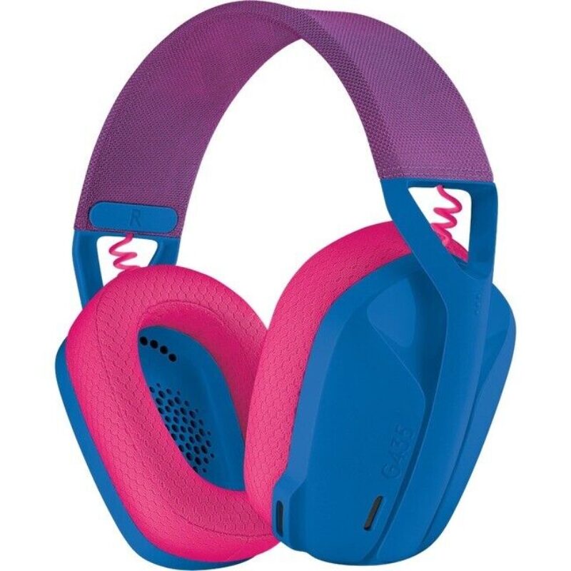 Logitech G435 Lightspeed Wireless Gaming Headset with BT – Blue & Rasberry
