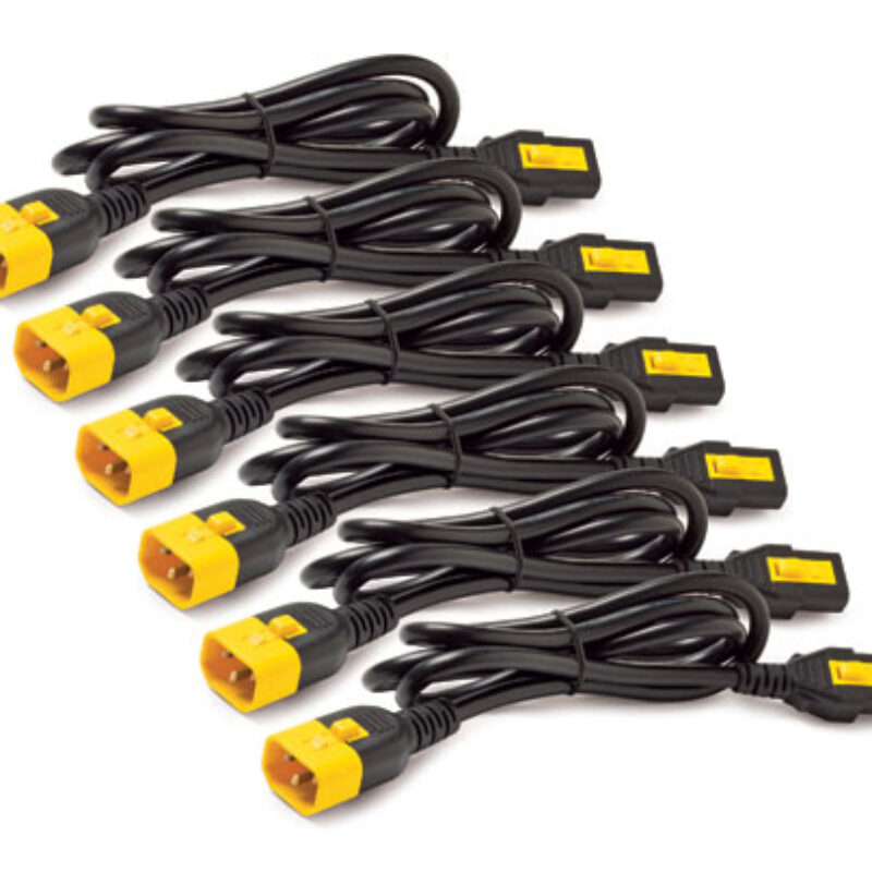 APC Power Cord Kit (6 ea)  Locking C13 to C