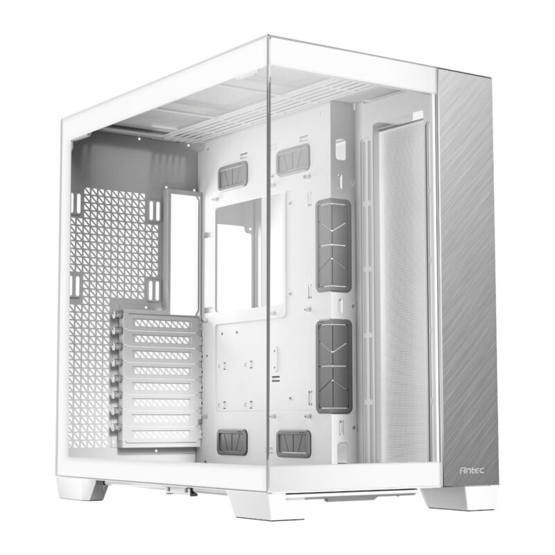 Antec C8 Aluminium White E-ATX Dual Chamber Gaming Chassis – White