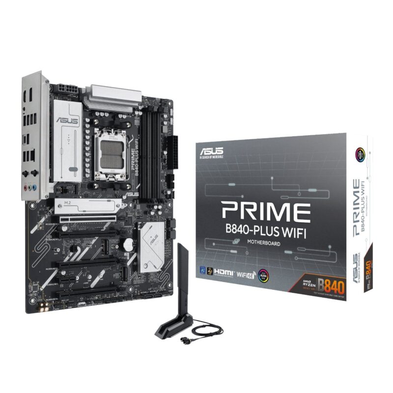 Asus PRIME B840-PLUS WIFI AMD AM5 ATX Gaming Motherboard