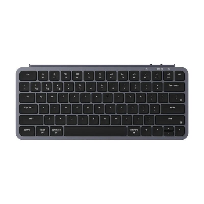 Keychron B1 Pro Ultra-Slim 75% Wireless Keyboard – Space Grey