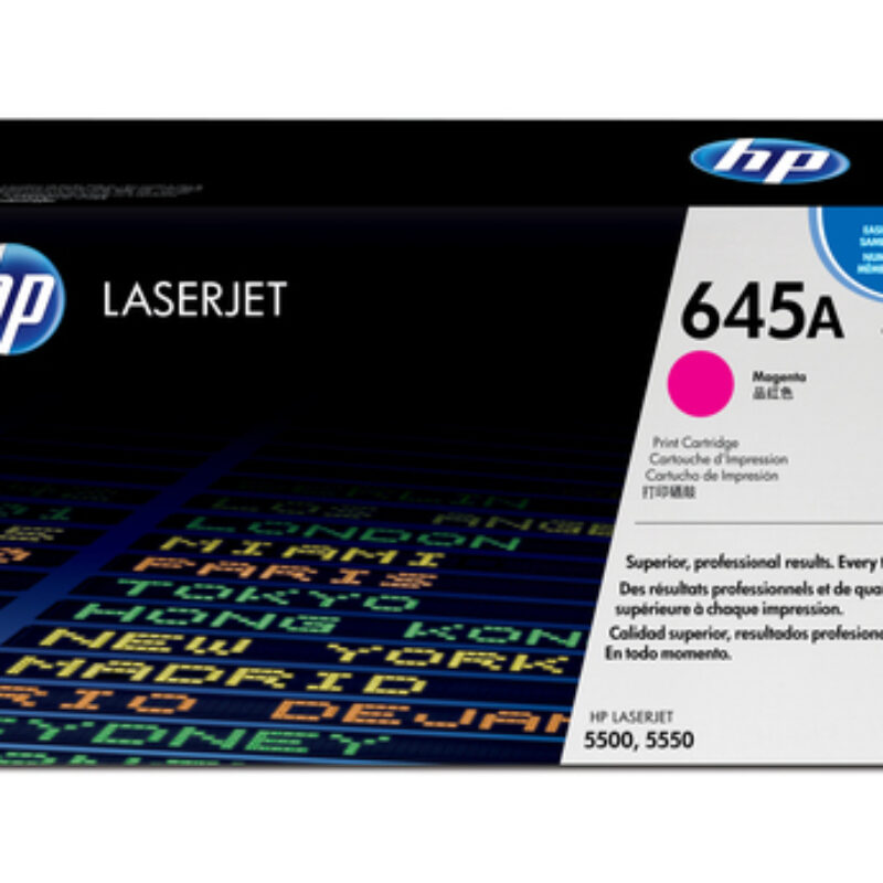 HP 645A CLJ 5500 Magenta Print Cartridge