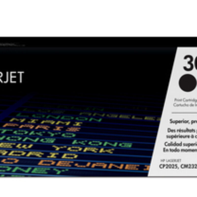 HP 304A Color LaserJet CP2025 Black Print Toner Cartridge
