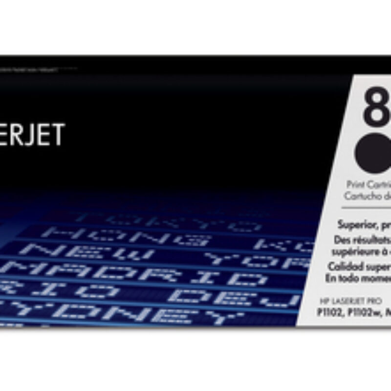 HP 85A LaserJet P1102/P1102W Black Print Toner Cartridge