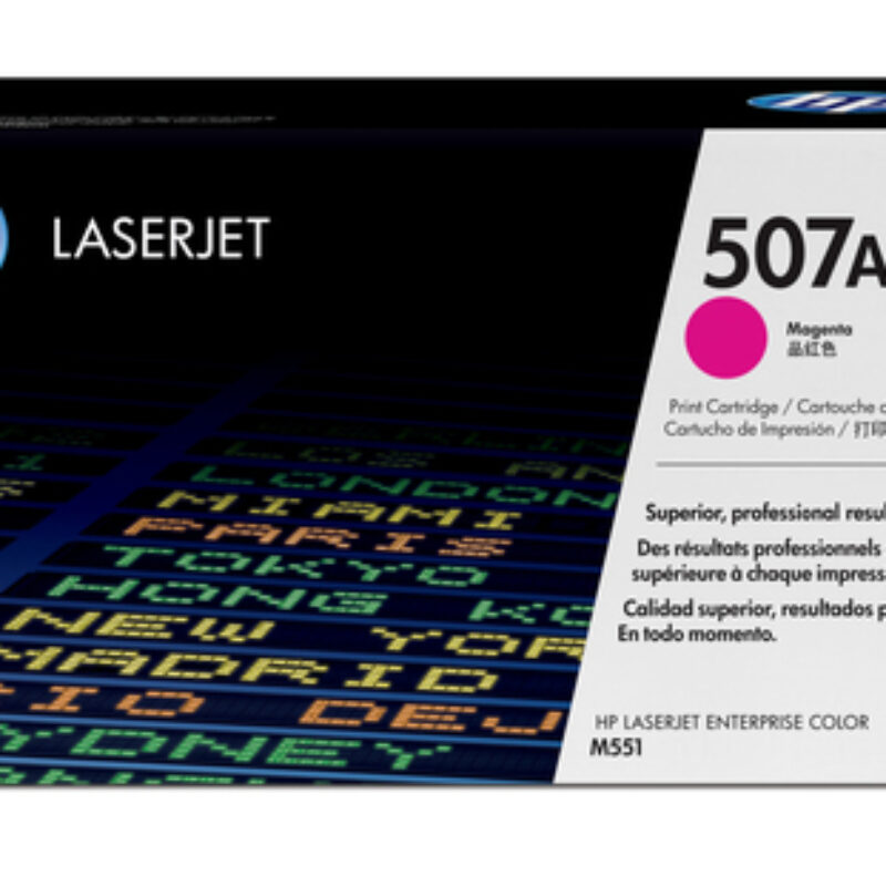 HP 507A Magenta Toner Cartridge