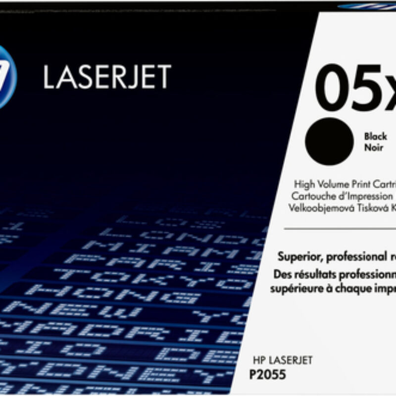 HP 05X High Yield Black Original LaserJet Toner Cartridge