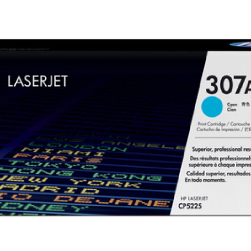 HP 307A Color LaserJet CP5225 Cyan Print Cartridge