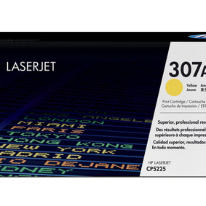 HP 307A Yellow Toner Cartridge