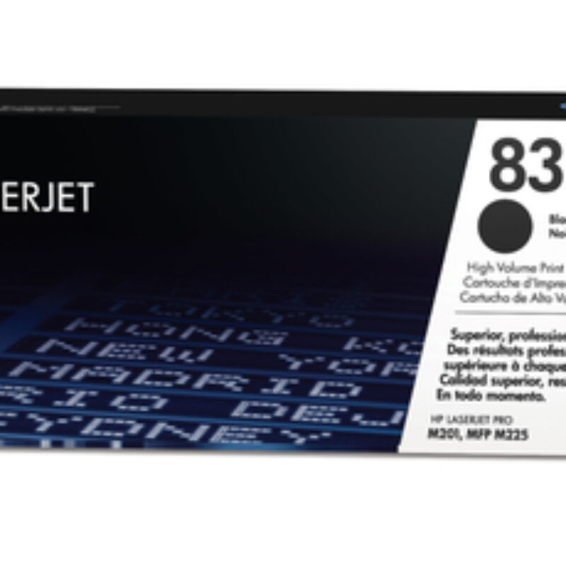 HP 83X Black Toner Cartridge