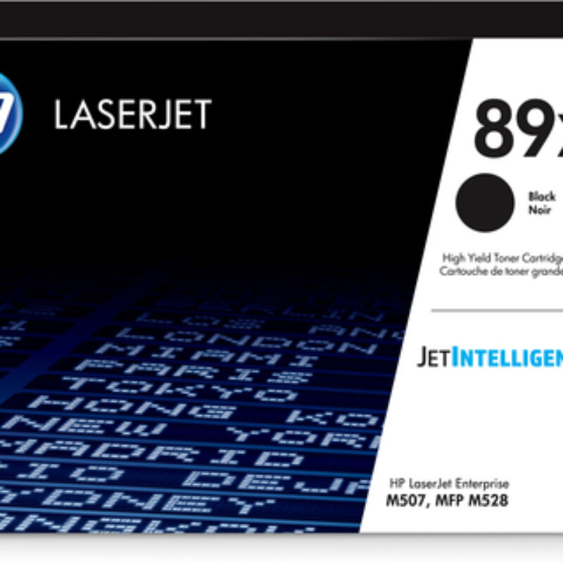 HP 89X Black LaserJet Toner Cartridge