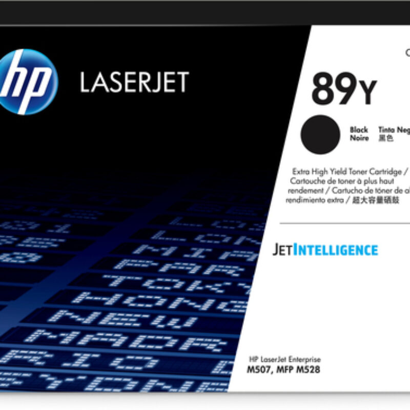 HP 89Y Black LaserJet Toner Cartridge