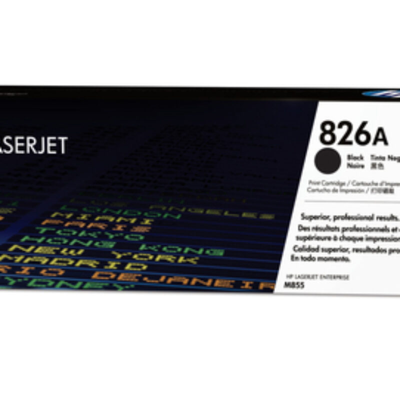 HP 826A Black Toner Cartridge