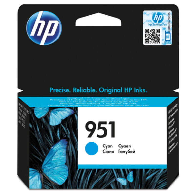 HP 951 Cyan Oj Ink Cartridge