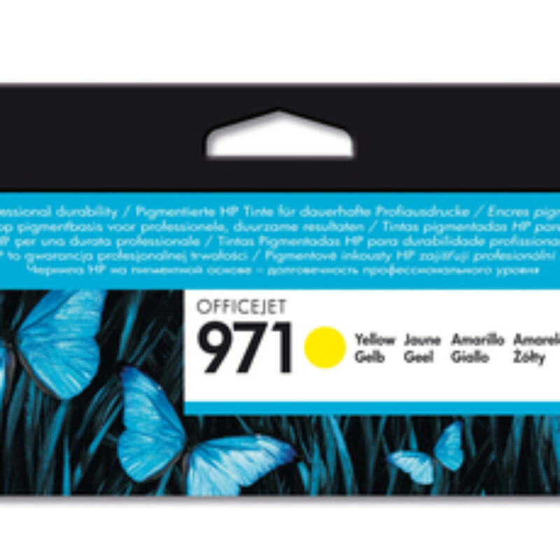HP 971 Yellow Ink Cartridge