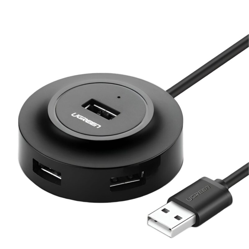UGREEN 4-IN 1 USB 2.0 Hub (20777) – Black