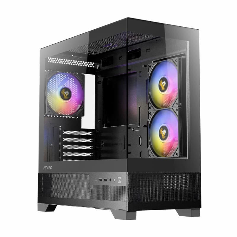 Antec CX500M Micro-ATX | ITX RGB Mini-Tower Gaming Chassis Type-C  – Black