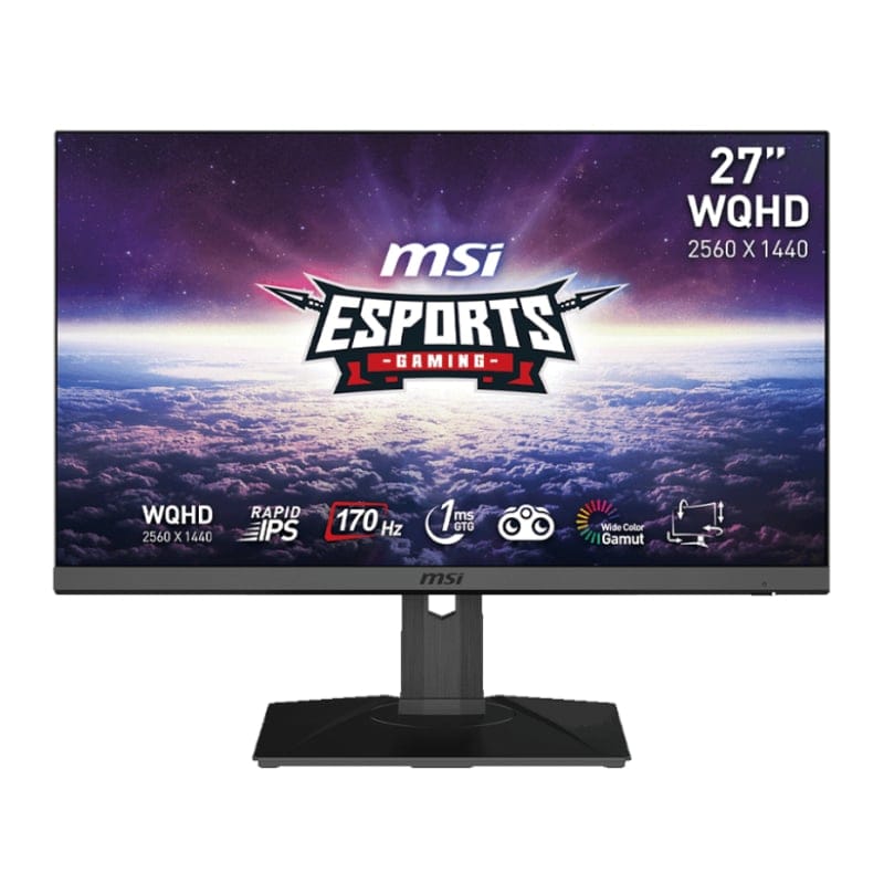 MSI G272QPF 27″ WQHD IPS 170Hz 1ms Flat Gaming Monitor