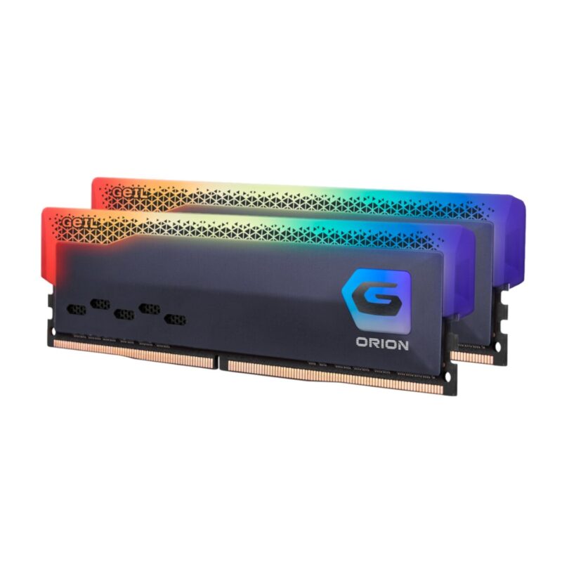 GeIL Orion 32GB Kit(2x16GB) 6000MHz RGB DDR5 RAM – Grey