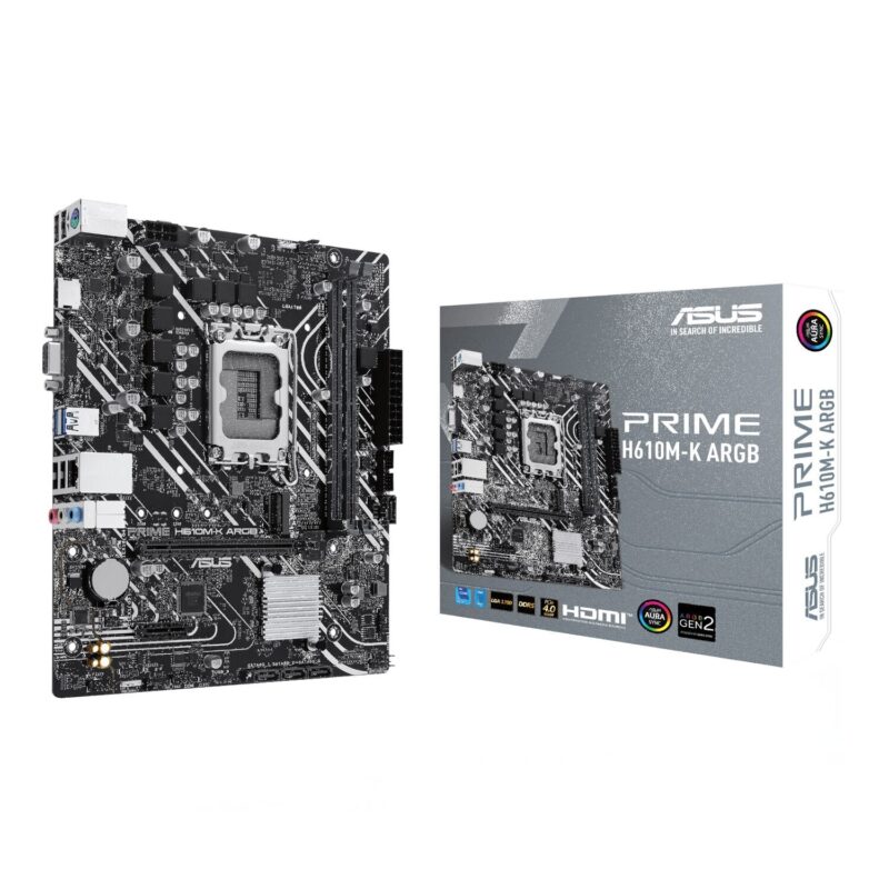 Asus PRIME H610M-R DDR5 LGA1700 Micro-ATX Motherboard